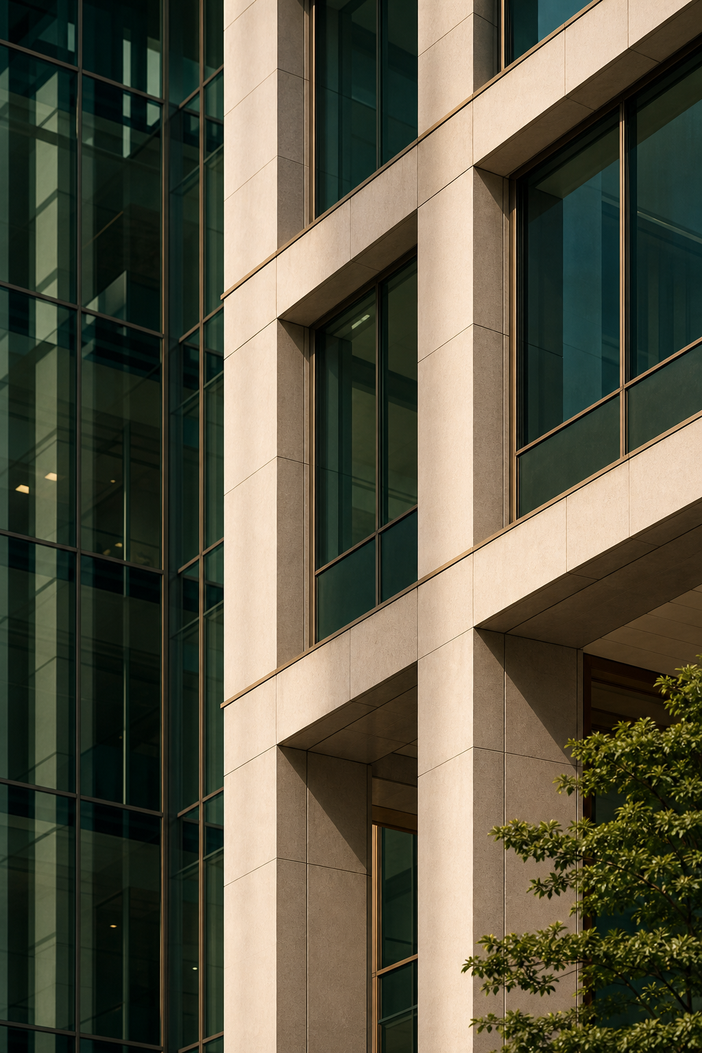 Modern European office architecture